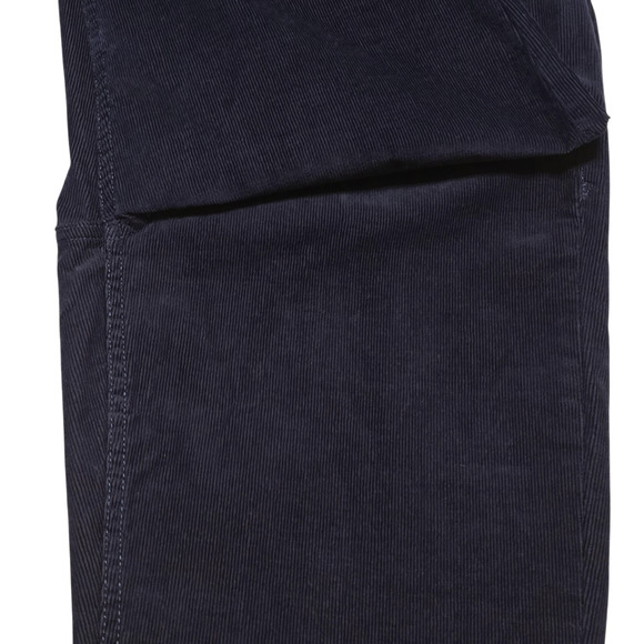 Gap Baby Boot Mid Rise Corduroy Pants Womens 12L Navy High Stretch Academia NWT - Picture 9 of 14